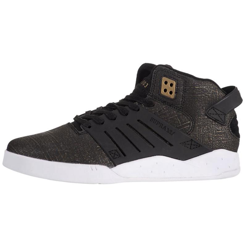 Zapatillas De Skate Supra Argentina Hombre - SKYTOP III Negras (ZLFHO-1925)